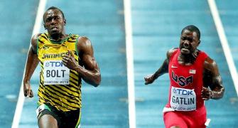 Can the in-form Gatlin beat sprint king Bolt at World Championships?