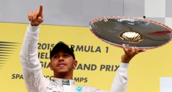 Hamilton wins Belgian F1 Grand Prix