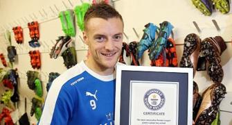 Sensational Jamie Vardy breaks Guinness World Record