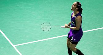Saina scripts sensational win against world champion Marin