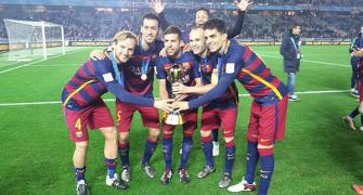 PHOTOS: Messi, Suarez lead Barca to Club World Cup title