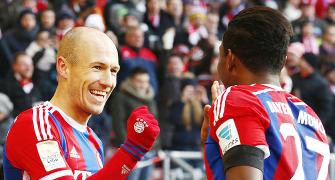 Bundesliga: Robben and Alaba guide Bayern to victory