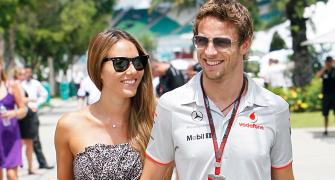 F1 driver Button marries longtime girlfriend in Hawaii