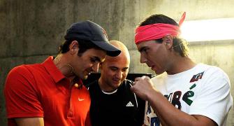 Tennis stars revolve around the world before going Down Under