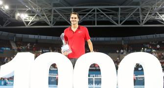 Brisbane International: Federer achieves milestone
