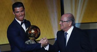 Ronaldo wins Ballon d'Or award again