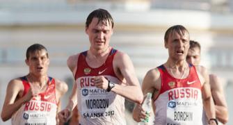 Doping ban for three Russian Olympic walk champions