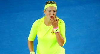 Azarenka makes loud statement at Melbourne Park