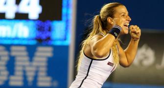 Aus Open PHOTOS: Cibulkova stuns Azarenka, Serena survives