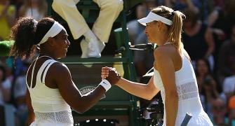 Serena mauls Sharapova, to face Muguruza in Wimbledon final