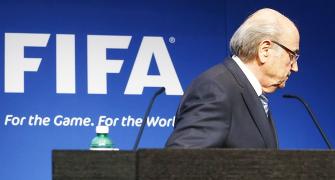 Problem solved, say sponsors after Blatter resigns
