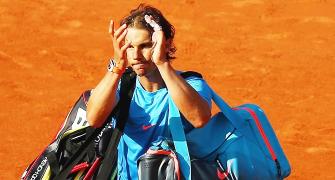 'Nadal seemed to be playing with weights on his ankles'