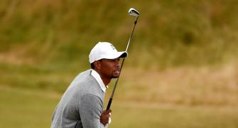 Woods in major trouble, misses US Open cut