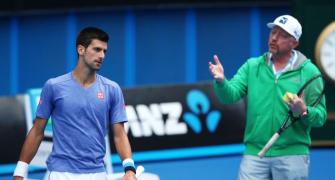 Communicating with Becker not cheating: Djokovic
