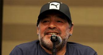 I was chasing the ball, Blatter is chasing champagne: Maradona