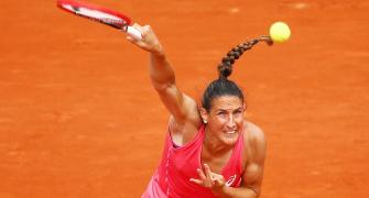 French Open Sidelights: Razzano unleashes underarm serve, and misses