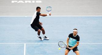 Paris Masters round-up: Paes-Nadal out; Djokovic, Wawrinka surge ahead