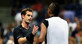 Murray throws support behind embattled Kyrgios
