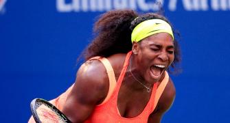 US Open PHOTOS: Serena show rolls on while Fish bows out