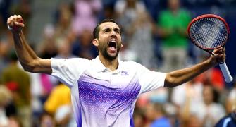 US Open PHOTOS: Cilic, Vinci fight their way into semis