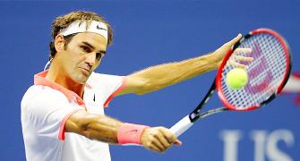 US Open PHOTOS: Classic Federer sets up showdown with Djokovic