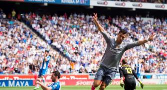 Five-goal Ronaldo becomes record Real scorer in La Liga