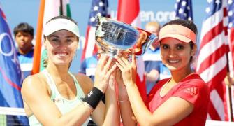 Hingis, Sania end perfect U.S. Open with doubles title