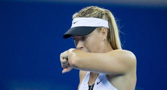 Sharapova not bogged down by latest injury