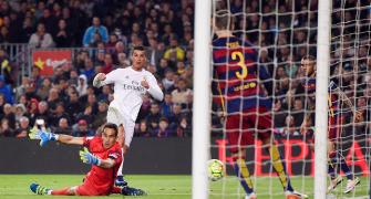 Clasico PHOTOS: Late Ronaldo goal ends Barca's 39-match win streak