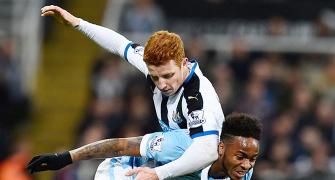Relegation-threatened Newcastle check Manchester City surge