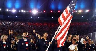 PHOTOS: Rio 2016 flag bearers