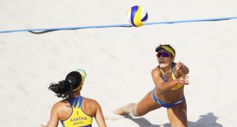 Beach Volleyball PHOTOS: Mixed fortunes for Brazil