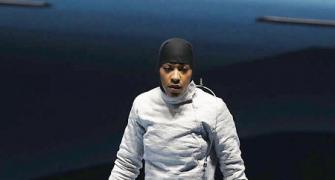 American fencer makes history, wears hijab in Olympics