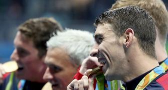 Phelps wins historic 21st Olympic gold
