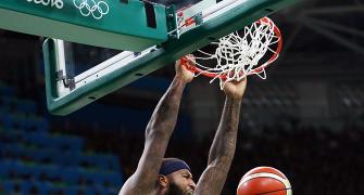 USA's basketball stars survive Australia scare in Rio