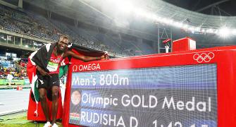 PHOTOS: The gold medallists on Day 10 at the Rio Olympics