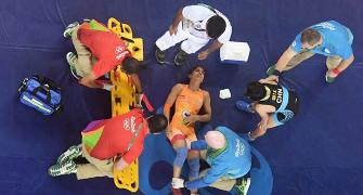 Injury ends Vinesh Phogat's campaign