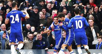 EPL PHOTOS: Record-breaking Chelsea go seven points clear