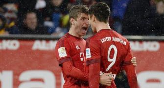 Bundesliga: Mueller double earns Bayern win over Darmstadt