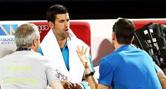 Djokovic retires from Dubai Open, ends streak of 17 successive finals