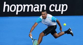 Hopman Cup: Murray shown the door by 'improved' Kyrgios