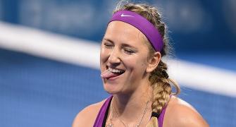 Azarenka withdraws from 'Tennis Plays for Peace'