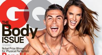 Cristiano Ronaldo nearly bares it all for GQ cover!