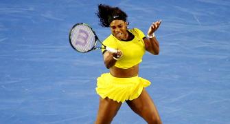 Aus Open PHOTOS: Serena marches on; Sharapova survives scare