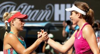 Kerber ends Konta's run, to face holder Serena in Melbourne final