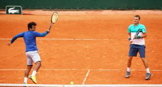 French Open: Paes, Bopanna out of men's doubles