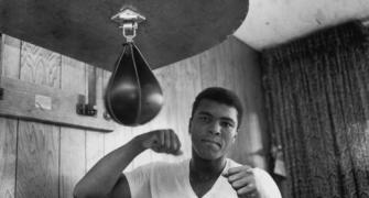 Muhammad Ali's rare paintings up for auction