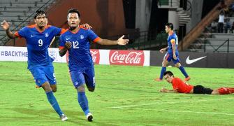 India thrash Laos 6-1, book Asian Cup Qualifiers berth