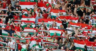 Euro 2016: Hungary celebrate first return since 1972 in style
