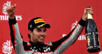 Perez creates F1 history for Force India in Baku